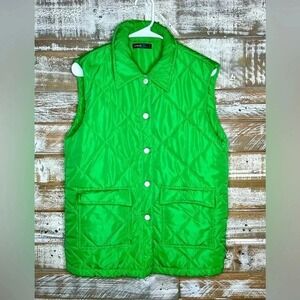 Women's Shein green vest S‎